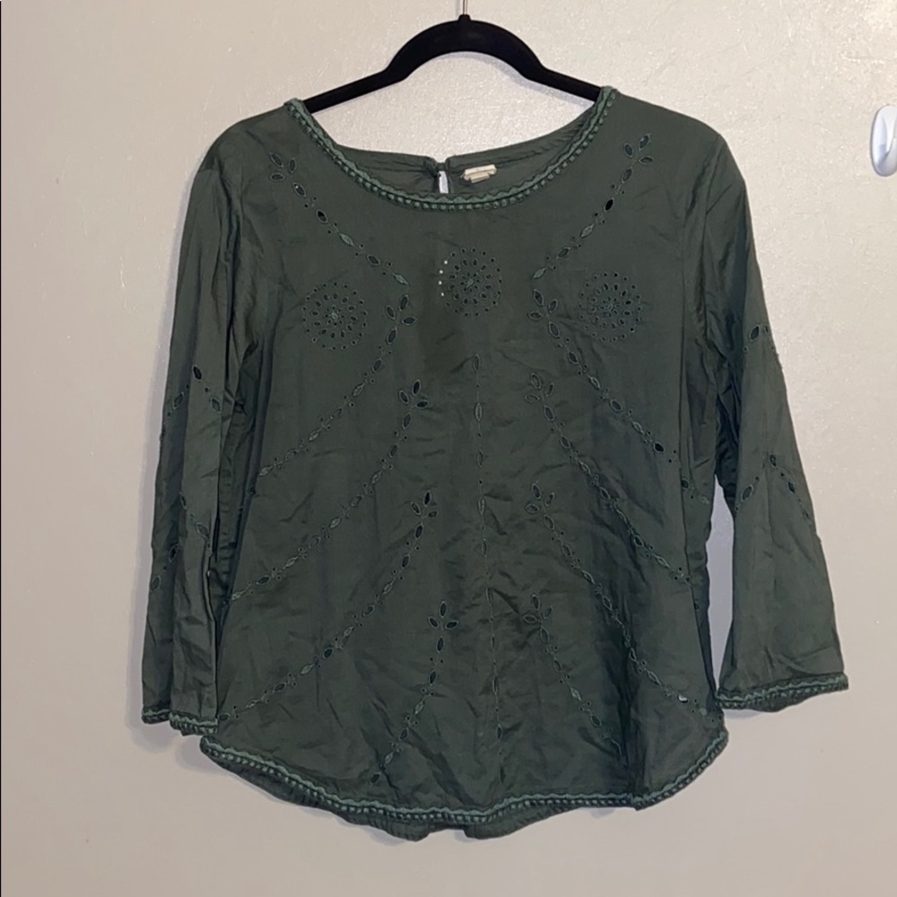 Gap Olive Green Top, Size M (8-10)